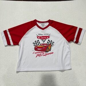 BRAND NEW!! Disney Pixar Cars Lightning McQueen‎ Sports Jersey - Size: M/M